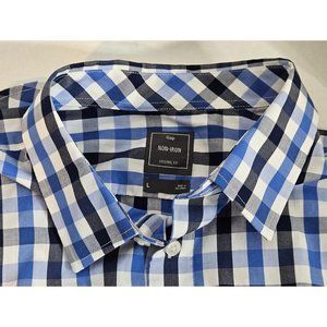 Gap Men's Non-Iron Original Fit Long Sleeve Button Up Shirt - Size L